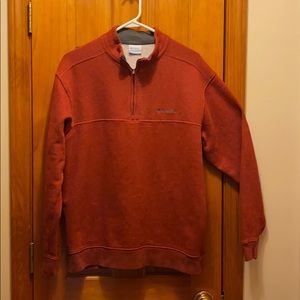 Columbia Mens 1/4 zip pullover size L